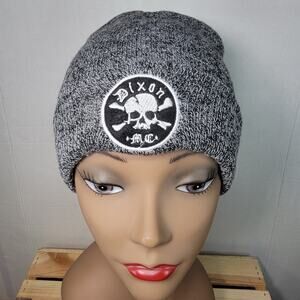 The Walking Dead Dark Grey Knit Beanie w/ DIXON MC Patch